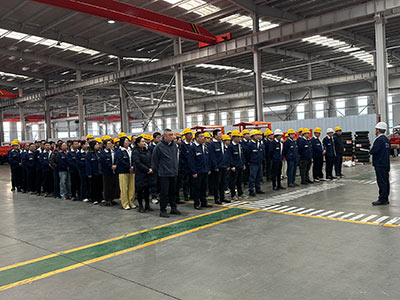公司举行开工仪式暨“开工第一课”