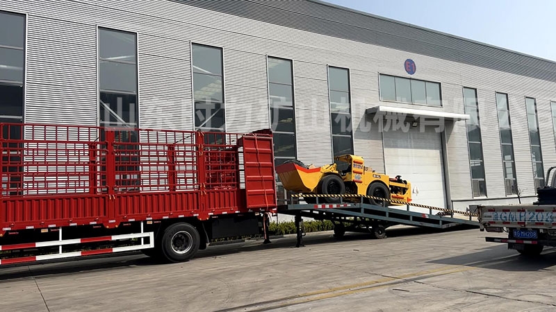 1方柴油铲运机发往湖南