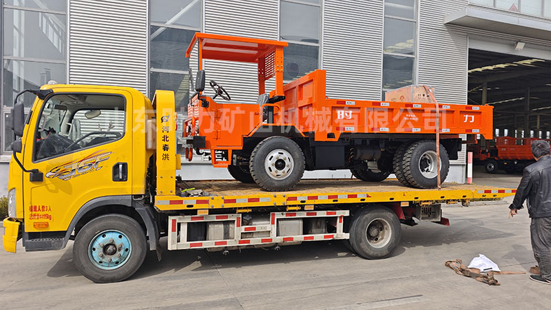 5吨电动自卸车发往山西